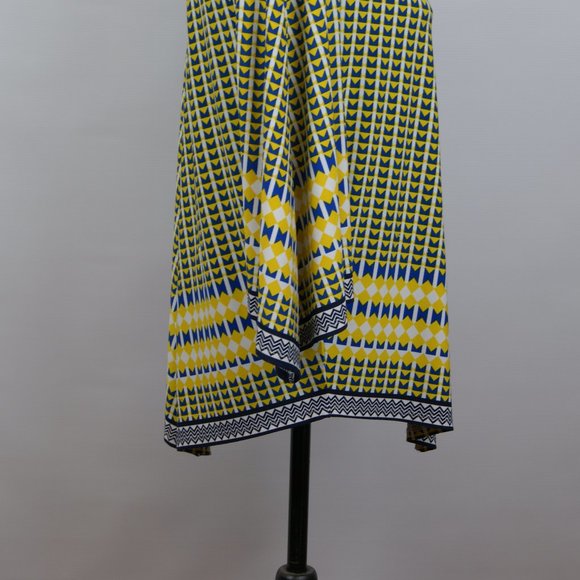 Chico's 1 top handkerchief hem 3/4 bell sleeve - Picture 8 of 14